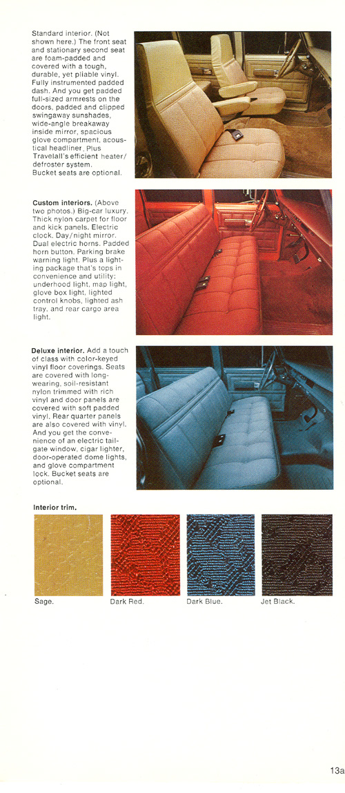 1975 International Recreational Vehicles Brochure Page 6